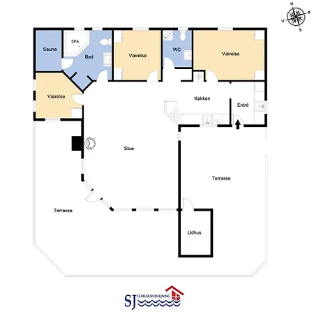 Holiday home I Vejlby Klit Med Sj239 Harboor